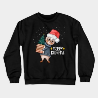 Merry bookmas Crewneck Sweatshirt